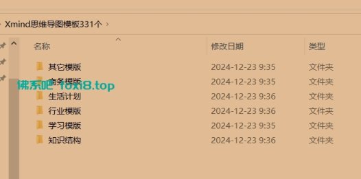 Xmind模板300多个
