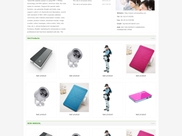 Thinkphp中英文伪静态企业网站完整源码